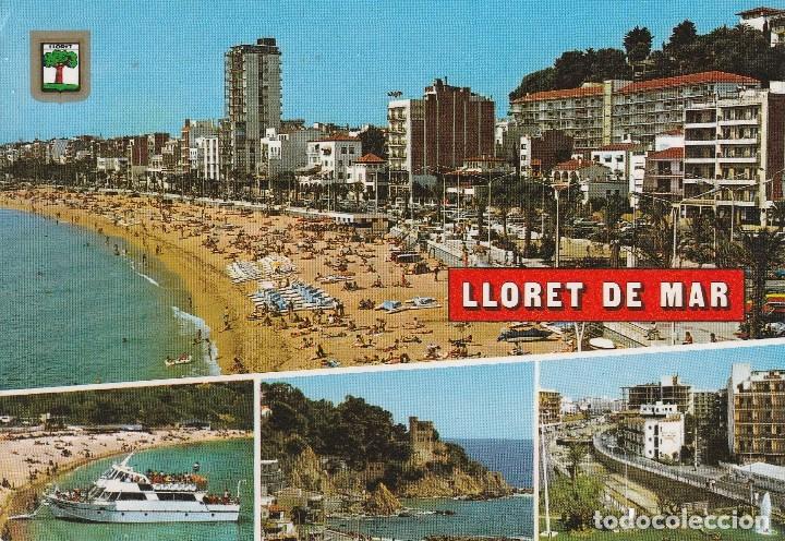 Postales: N&ordm; 27593 POSTAL LLORET DE MAR GIRONA - Foto 1