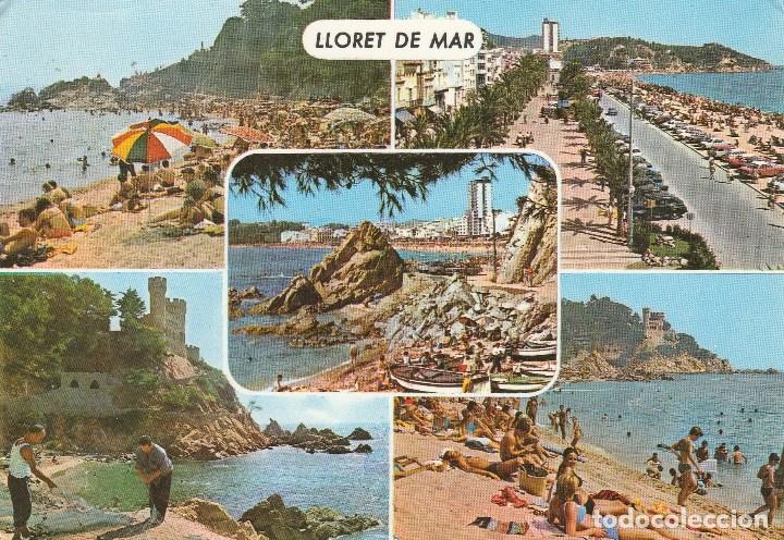 Postales: N&ordm; 27592 POSTAL LLORET DE MAR GIRONA - Foto 1