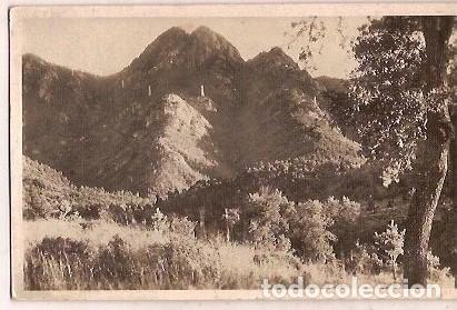 Cartoline: ANTIGUA POSTAL VILADA BERGADA PICO DE SAN MIGUEL Y TURO DE L'HOME CL CAMOS