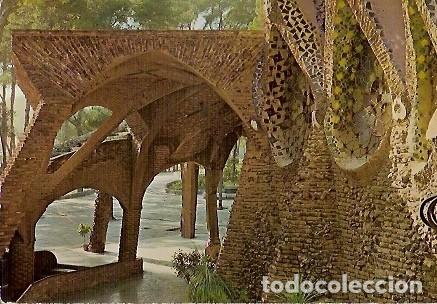 Cartoline: POSTAL A COLOR 20105 GAUDI SANTA COLOMA DE CERVELLO IGLESIA DE LA COLONIA GUELL DETALLE ED BEASCOA