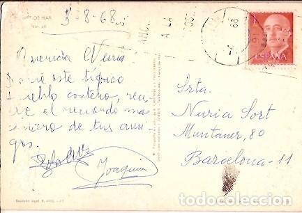Postales: POSTAL A COLOR CANET DE MAR - Foto 2