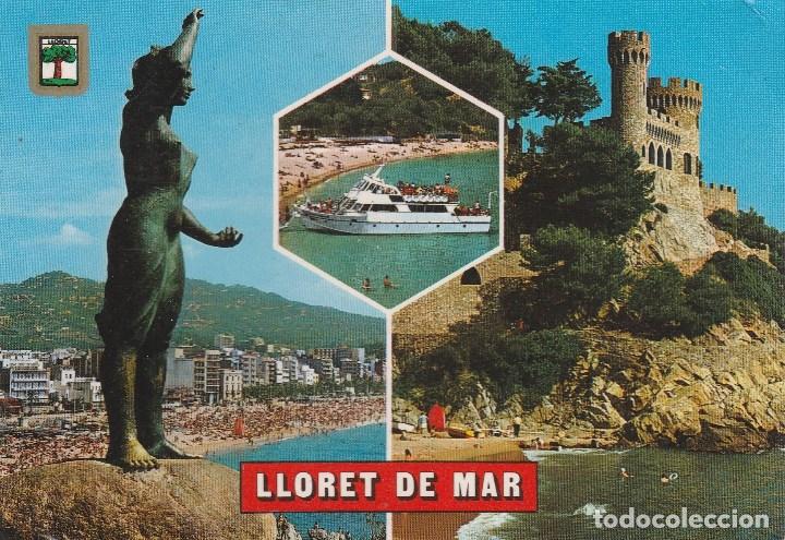 Postales: N&ordm; 27698 POSTAL LLORET DE MAR GIRONA - Foto 1