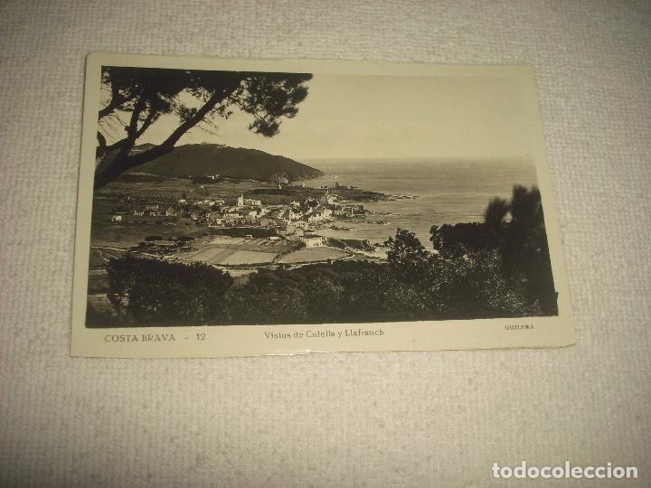 Postales: COSTA BRAVA 12 . VISTAS DE CALELLA Y LLAFRANCH . GUILERA