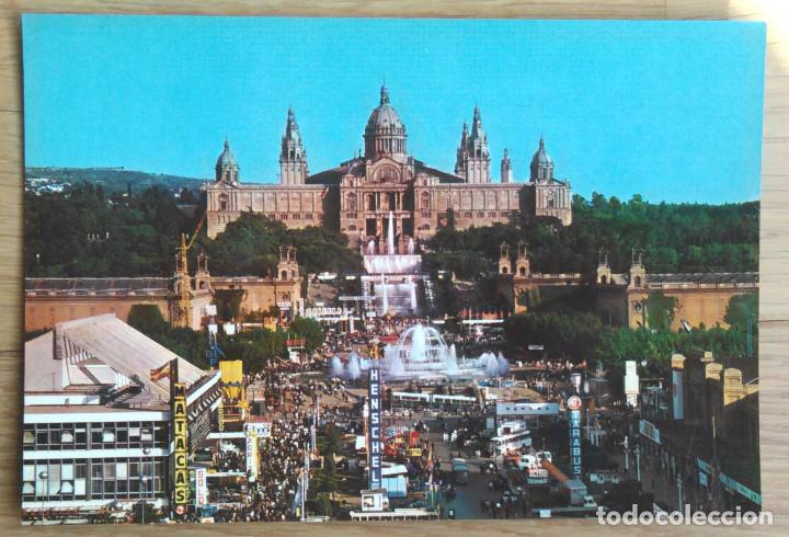 Postales: BARCELONA - PARQUE DE MONTJUICH - Foto 1