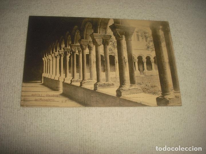 Postales: RIPOLL CLAUSTROS DEL MONASTERIO . MAURI , CIRCULADA - Foto 1