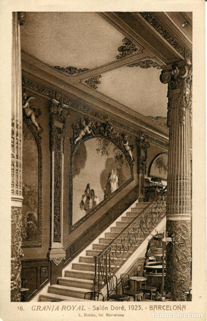 Cartoline: BARCELONA-GRANJA ROYAL-SAL&Oacute;N DOR&Eacute;-N&ordm; 16-1923- ROISIN