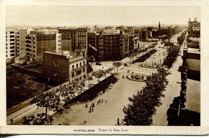 Postales: BARCELONA-PASEO DE SAN JUAN-1948-RARA