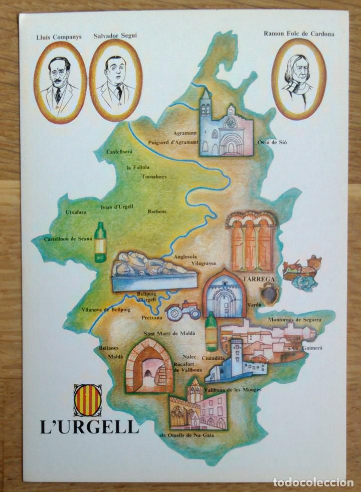 Postkarten: L'URGELL