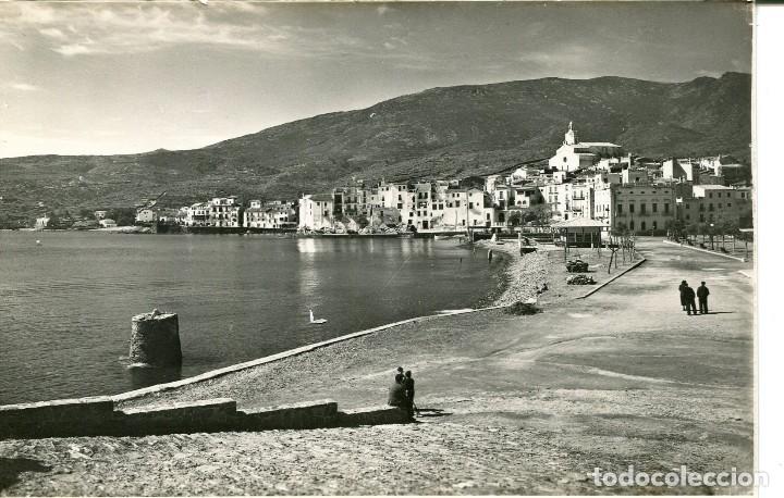 Postales: CADAQU&Eacute;S- LA VILLA DESDE LA RIBA- UBACH