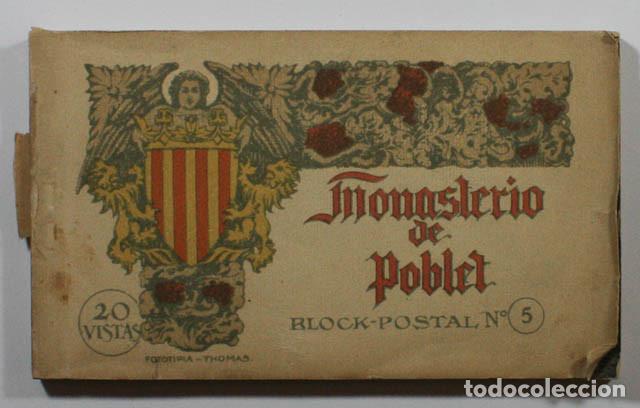 Postales: BOCK POSTAL N&ordm; 5 20 POSTALES MONASTERIO DE POBLET - Foto 1