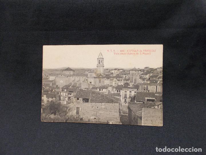Cartoline: POSTAL - VISTA PARCIAL IGLESIA DE S. MIGUEL - ESPUGLA FRANCOLI -