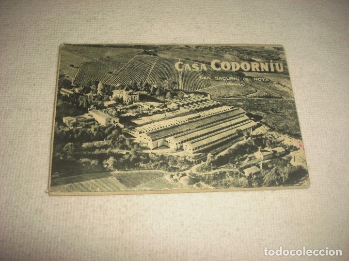 Postales: CASA CODORNIU . ESTUCHE CON 10 POSTALES SIN CIRCULAR . SAN SADURNI DE NOYA