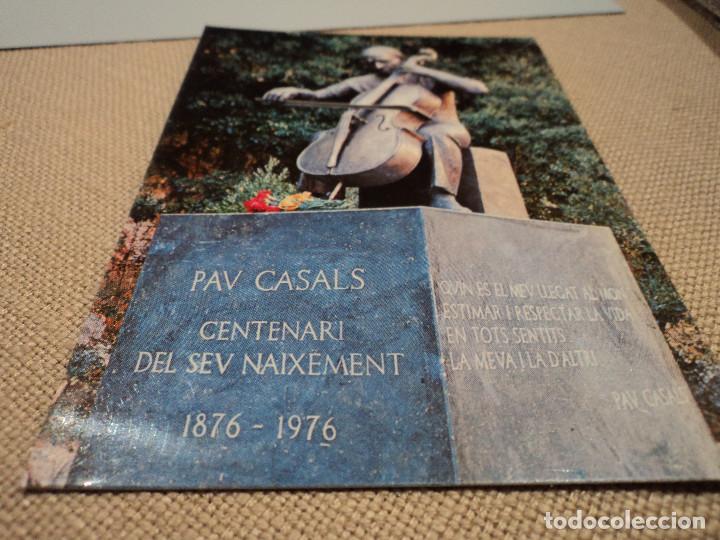 Postales: montserrat monument a pau casals 4669