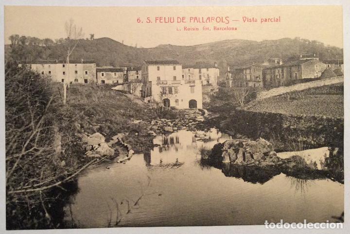 Cartes Postales: 6. S. FELIU DE PALLAROLS. VISTA PARCIAL. (L. ROISIN).