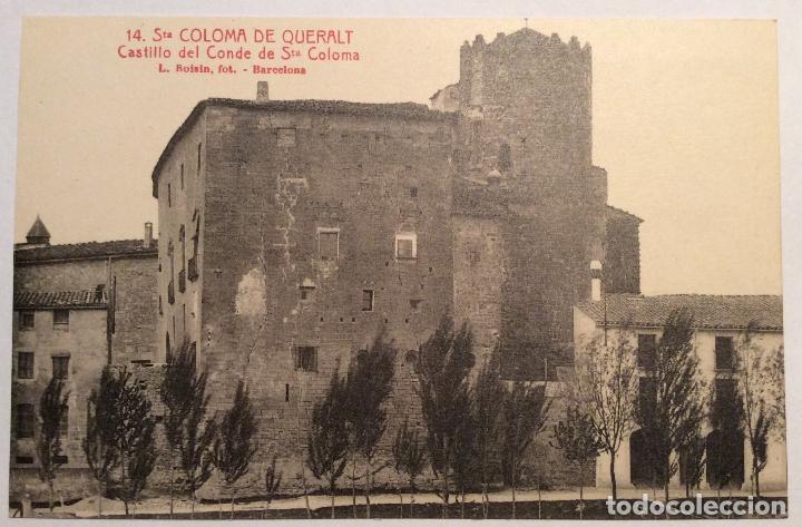 Cartoline: 14. Sta COLOMA DE QUERALT. CASTILLO DEL CONDE DE Sta COLOMA. (L. ROISIN).