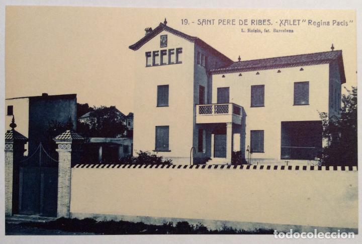 Postcards: 19. SANT PERE DE RIBES. XALET 'REGINA PACIS'. (L. ROISIN).