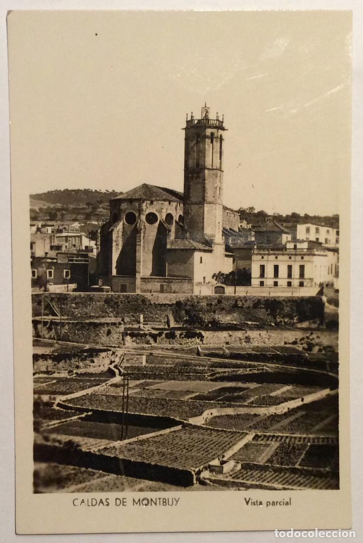 Postkarten: CALDAS DE MONTBUY. VISTA PARCIAL.