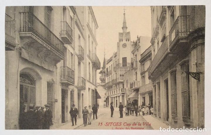 Postales: 15. SITGES. CAP DE LA VILA. (L. ROISIN). - Foto 1
