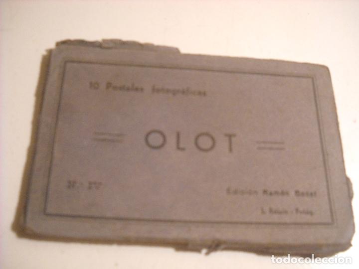 Postales: Bloc con 10 postales de Olot - Foto 1