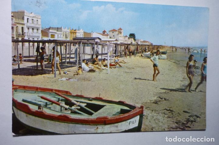 Postales: postal calafell -playa circulada - Foto 1