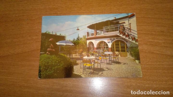 Postais: POSTAL JARDINES BELLAVISTA RESTAURANTE EL TIBIDABO DE MANRESA  ESCRITA