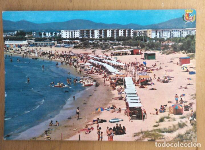 Postales: SALOU - VISTA DE LA PLAYA - Foto 1