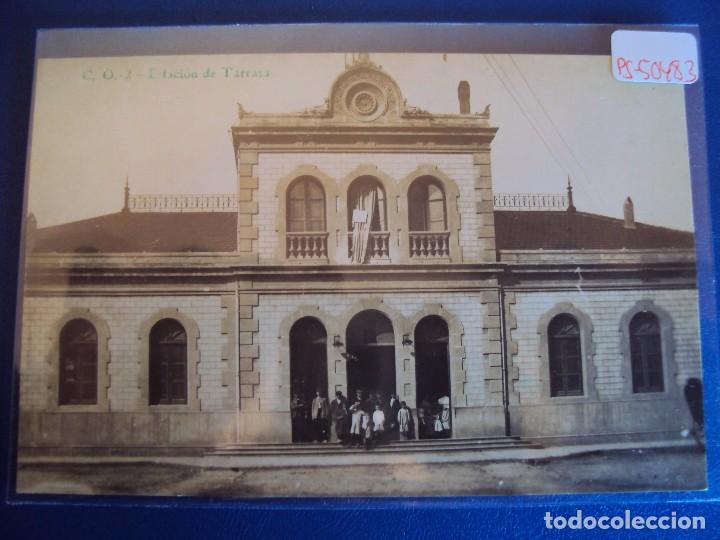 Postkarten: (PS-50483)POSTAL FOTOGRAFICA DE TARRASA-ESTACION