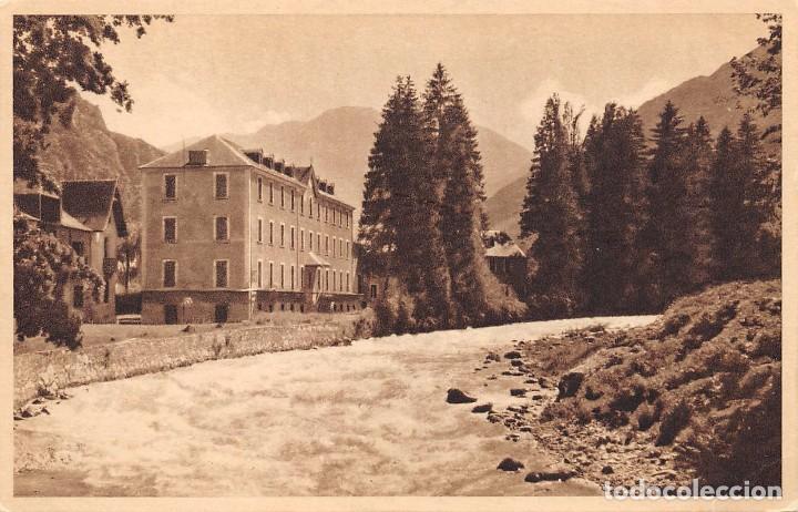 Postales: VALLE DE AR&Aacute;N.-. EL RIO GARONA EN L&Eacute;S