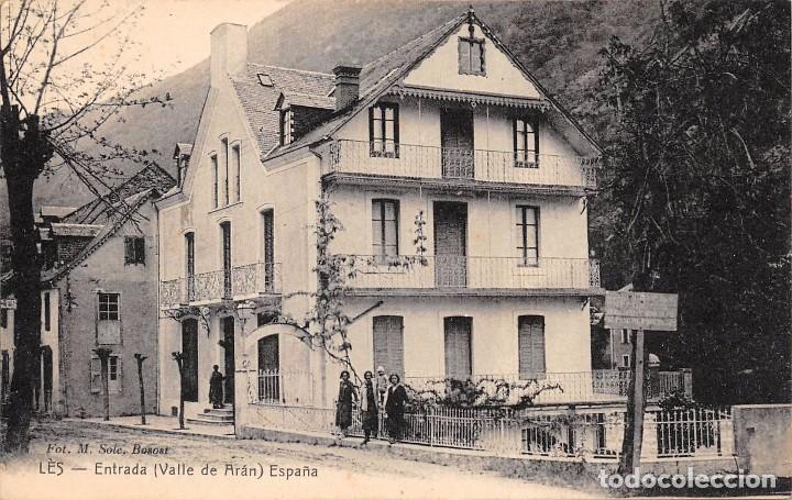 Postales: L&Eacute;S (L&Eacute;RIDA).- ENTRADA (VALLE DE AR&Aacute;N) - Foto 1