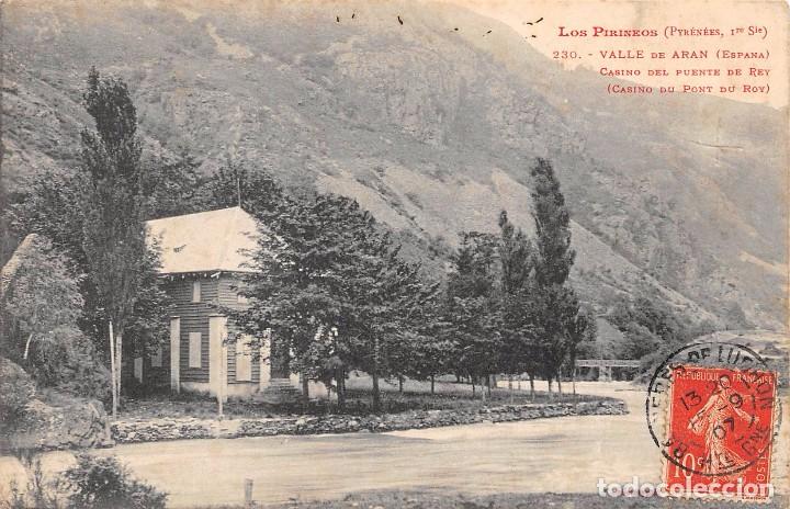 Postales: VALLE DE ARAN-CASINO DEL PUENTE DE REY