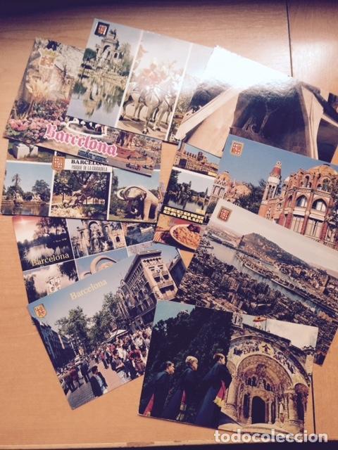 Postales: 20 postales de Barcelona - Foto 1