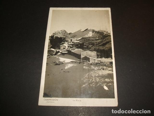 Postales: CAMPRODON GERONA LA ROCA ESCRITA EN 1936 - Foto 1