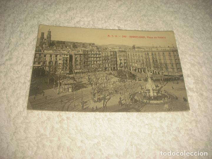 Postcards: BACELONA 245 . PLAZA DE PALACIO . TOLDRA . SIN CIRCULAR