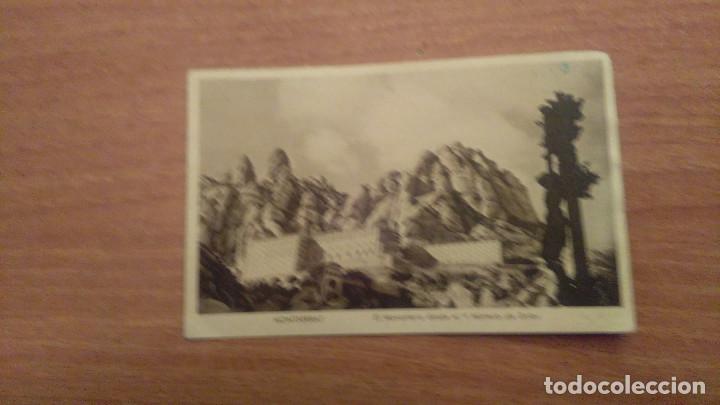Cartes Postales: POSTAL MONTSERRAT EL MONASTERIO DESDE EL V MISTERIO DE DOLOR CIRCULADA