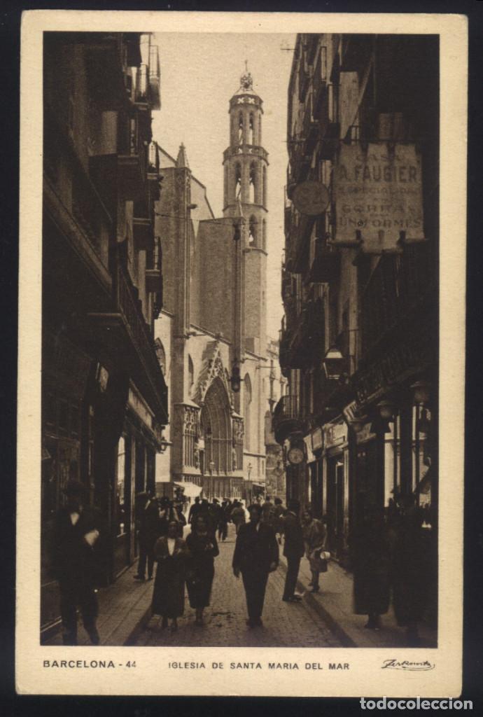Cartes Postales: A-4102- BARCELONA. IGLESIA DE SANTA MARIA DEL MAR.