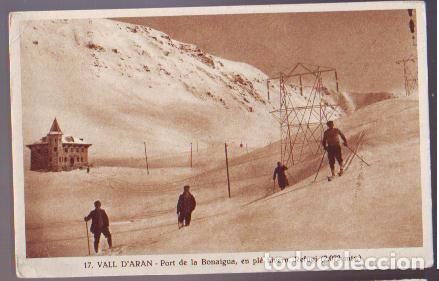Postales: Vall d'Ar&aacute;n. 10 Port de la Bonaigua, en pl&eacute; hivern. Animada. Silvi Gord&oacute;. Nueva