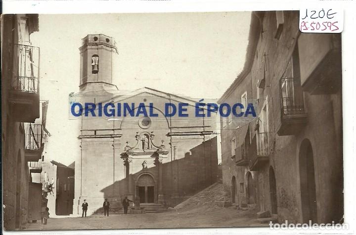 Postkarten: (PS-50595)POSTAL FOTOGRAFICA DE SOLERAS DE LAS GARRIGAS-ESGLESIA PARROQUIAL