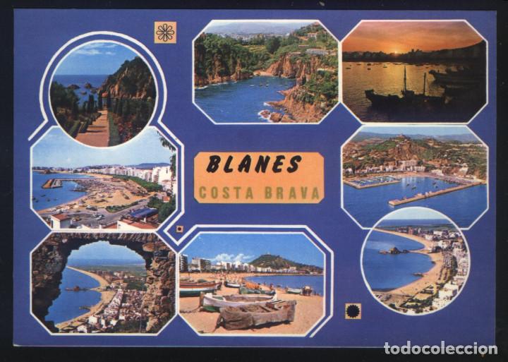 Postales: A-4204- GIRONA. BLANES. COSTA BRAVA. - Foto 1