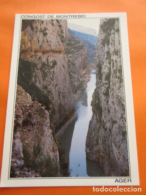 Postales: POSTAL - LERIDA AGER CONGOST DE MONTREBEI - SICILIA - NO CIRCULADA