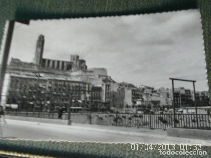 Postales: ANTIGUA POSTAL LERIDA - VISTA PARCIAL DESDE EL PUENTE SOBRE EL SEGRE - ED GARCIA GARRABELLA - NUM 16