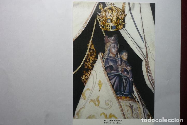 Postales: tarjeta sitges virgen del vinyet - Foto 1