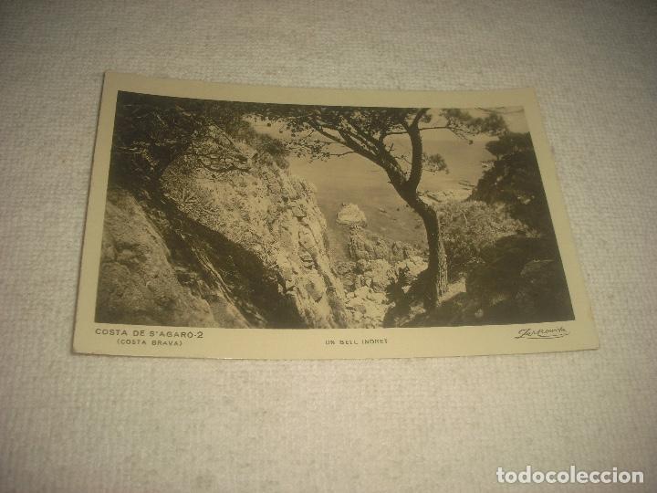Postcards: COSTA DE S' AGARO 2, COSTA BRAVA . UN BELL INDRET . ZERKOWITZ , NO CIRCULADA