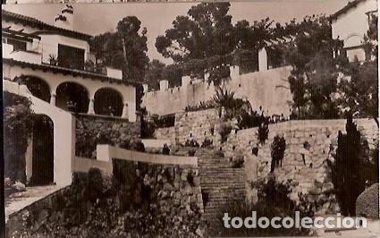 Postales: ANTIGUA POSTAL SERIE II NUM 26 COSTA BRAVA S'AGARO CIUDAD RESIDENCIAL DETALLE