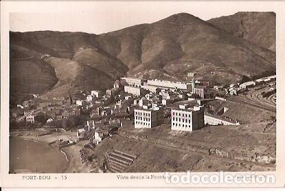 Postais: ANTIGUA POSTAL 15 PORT BOU VISTA DESDE LA FRONTERA FOT F GUILERA