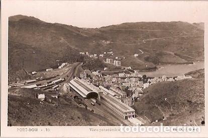 Postais: ANTIGUA POSTAL 16 PORT BOU VISTA PANORAMICA FOT F GUILERA
