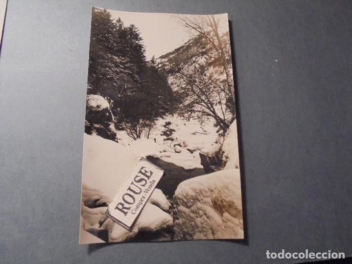 Postales: PIRINEOS DE LERIDA - VALLE DE BOHI - RIERA DE SANT NICOLAU FOTGR. M. FIGUEROLA 15X9,5 CM.