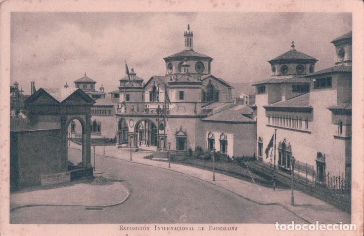 Cartoline: POSTAL PALACIO DE AGRICULTURA EX. INTERNACIONAL DE BARCELONA. ED. CONCESIONES GRAFICAS.