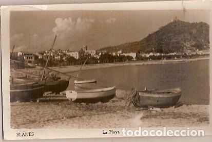Postales: ANTIGUA POSTAL BLANES PLAYA - Foto 1