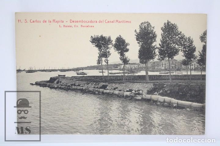 Postkarten: Antigua Postal - 11. S. Carlos de la R&aacute;pita. Desembocadura Canal...- L. Roisin - Sin Circular - #PJS