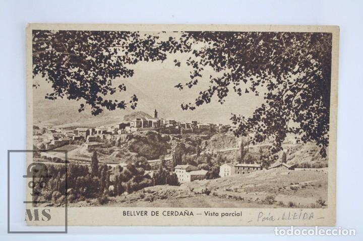 Postkarten: Antigua Postal - Bellver de Cerda&ntilde;a. Vista Parcial - Sin Circular - #PJS